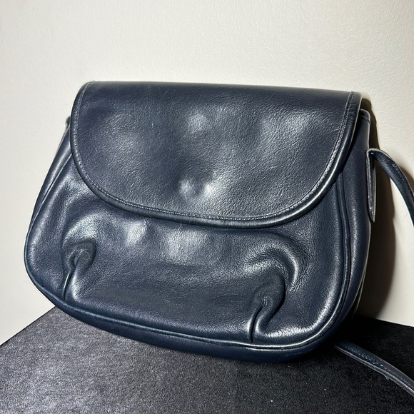 Coach Handbags - COACH Authentic Navy Blue Cross Body - Rare